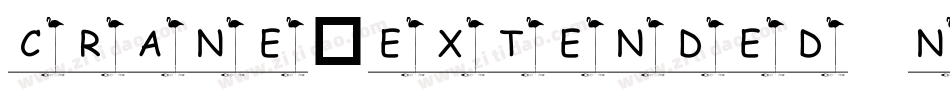 Crane-Extended Normal字体转换
